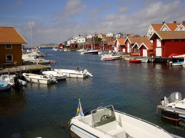 photo of Sweden, West Coast, Göteborg (Gothenburg) archipelago, view of the island of Gullholmen